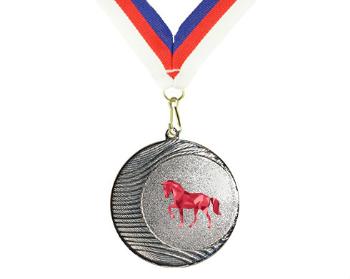 Medaile Kůň z polygonů