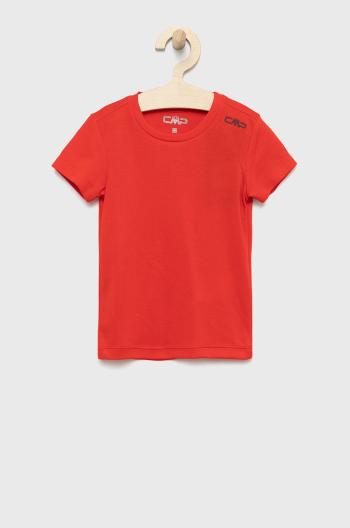 Dětské tričko CMP červená barva