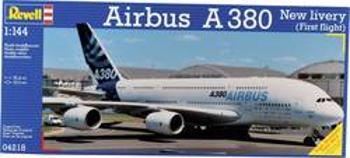 Model letadla, stavebnice Revell Airbus A 380 New livery 04218, 1:144