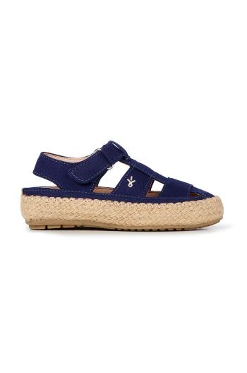 Dětské espadrilky Emu Australia Cove tmavomodrá barva