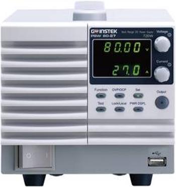 Laboratorní síťový zdroj GW Instek PSW80-27, 0 - 80 V/DC, 0 - 27 A, 720 W