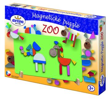 Magnetické puzzle zoo