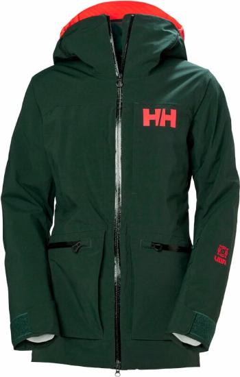 Helly Hansen W Powderqueen Infinity Ski Jacket Darkest Spruce XS Lyžařská bunda