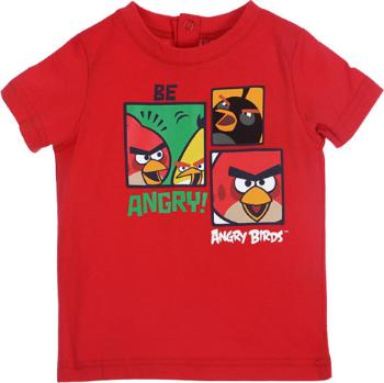 ANGRY BIRDS ČERVENÉ CHLAPECKÉ TRIČKO Velikost: 86