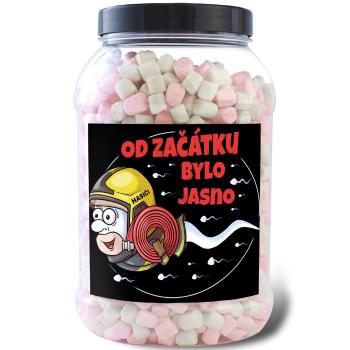 Hasičská spermie - mini marshmallows