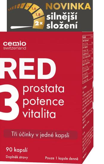 Cemio RED3 90 kapslí