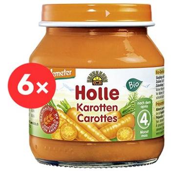 HOLLE BIO Mrkev 6× 125 g (7640161875722)