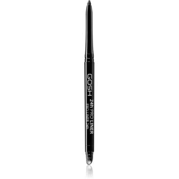 Gosh 24H Pro dlouhotrvající tužka na oči odstín 001 Black 0.35 g