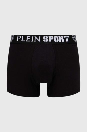 Boxerky PLEIN SPORT pánské, černá barva