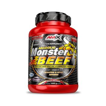 Amix Anabolic Monster BEEF 90% Protein Příchuť: Strawberry-Banana, Balení(g): 2200g
