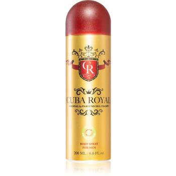 Cuba Royal deodorant ve spreji pro muže 200 ml