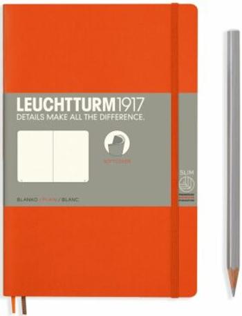 Zápisník Leuchtturm1917 Paperback Softcover Orange čistý