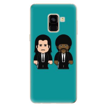 Odolné silikonové pouzdro iSaprio - Pulp Fiction - Samsung Galaxy A8 2018