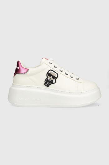 Sneakers boty Karl Lagerfeld Anakapri bílá barva