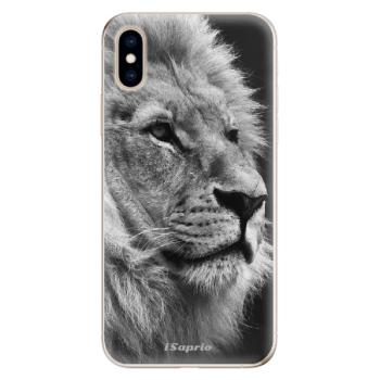 Odolné silikonové pouzdro iSaprio - Lion 10 - iPhone XS