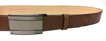 Penny Belts Pánský kožený společenský opasek 35-020-A7 brown 115 cm