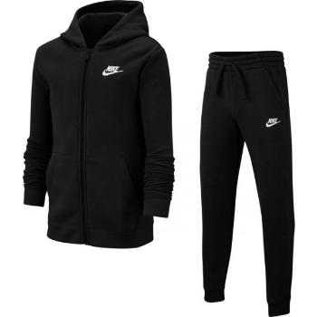 Nike NSW TRK SUIT CORE BF B Chlapecká tepláková souprava, černá, velikost S