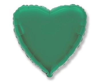 Flexmetal Fóliový balón srdce tyrkysový 46 cm