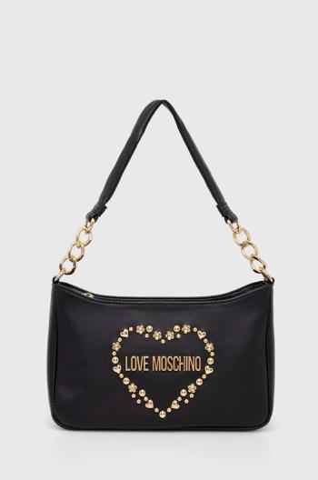 Kabelka Love Moschino černá barva