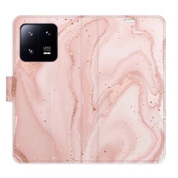 Flipové pouzdro iSaprio - RoseGold Marble - Xiaomi 13 Pro