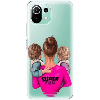 iSaprio Super Mama - Two Boys pro Xiaomi Mi 11 Lite (smtwboy-TPU3-Mi11L5G)