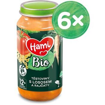 Hami BIO Těstov. s lososem a rajčaty 6× 250 g (5900852058233)