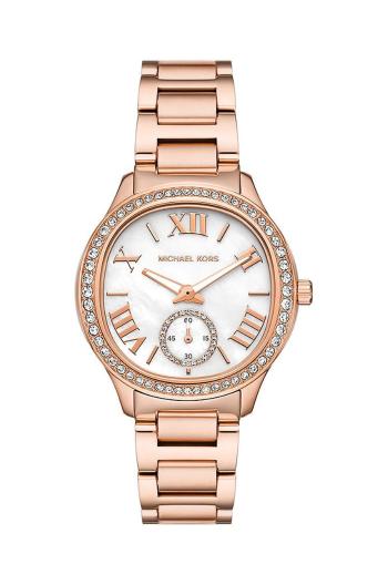 Hodinky Michael Kors růžová barva