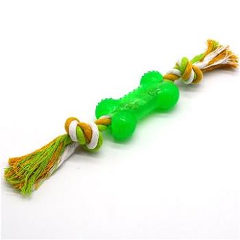 Shone Toy Kost na laně zelená (CHPhr0667a)