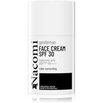 Nacomi Gentleman hydratační krém SPF 30 pro muže 50 ml