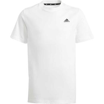 adidas SMALL LOGO Juniorské tričko, bílá, velikost