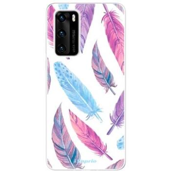 iSaprio Feather Pattern 10 pro Huawei P40 (feather10-TPU3_P40)