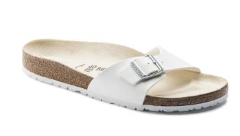 Birkenstock Madrid BF White Regular Fit bílé 40731