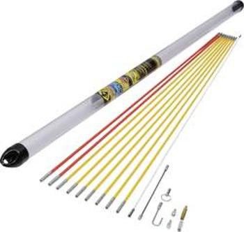 MightyRod PRO kabeleinziehstangen-set 10 m standardní T5421 C.K. 1 sada