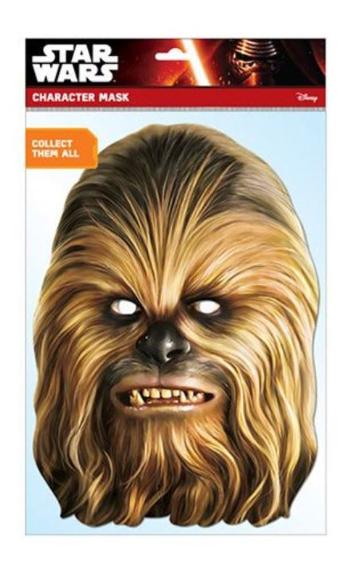 Maska celebrit - Star Wars - Chewbacca - MASKARADE