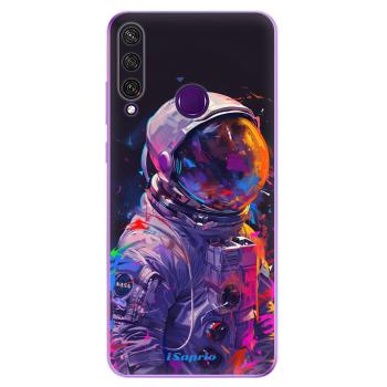 Odolné silikonové pouzdro iSaprio - Neon Astronaut - Huawei Y6p