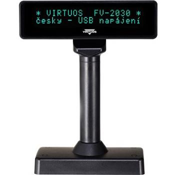 Virtuos VFD FV-2030B černý, USB (EJG1003)