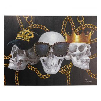 Obraz na plátně Skull Gang 90 × 120 cm