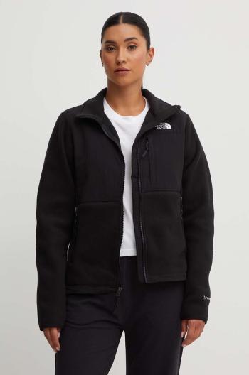 Mikina The North Face DENALI JACKET dámská, černá barva, hladká, NF0A7UR6JK31