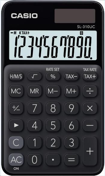 CASIO kalkulačka SL 310UC BK, Kapesní kalkulátor, blistr