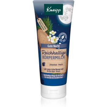 Kneipp Good Night intenzivní hydratační tělové mléko s bambuckým máslem 200 ml