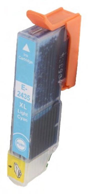 EPSON T2435 (C13T24354010) - kompatibilní cartridge, světle azurová, 16ml