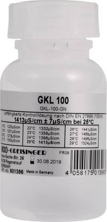 Greisinger GKL 100 Kontrolní roztok měrné vodivosti GKL-100 Greisinger, 1413 µs/cm