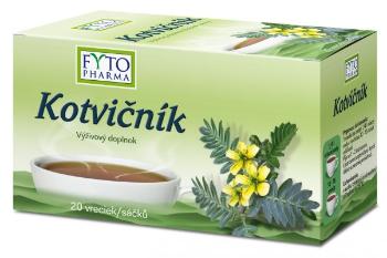 Fytopharma Kotvičník čaj porcovaný sáčky 20 x 1 g