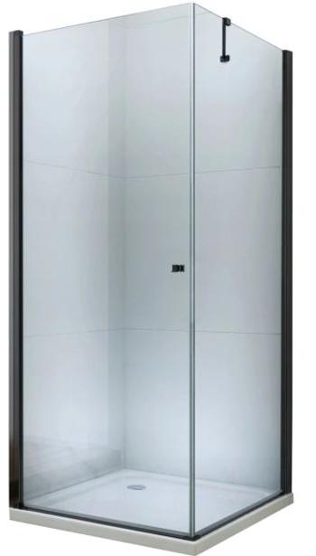 MEXEN/S PRETORIA sprchový kout 90x110 cm, transparent, černá 852-090-110-70-00