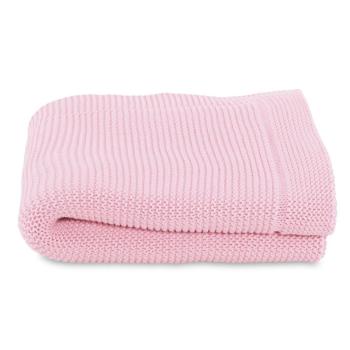 CHICCO Deka pletená Tricot Blanket Miss Pink 70x90 cm
