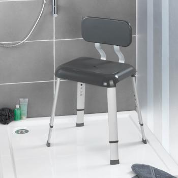 Koupelnová židle s opěradlem secura premium