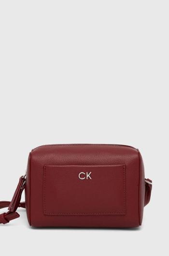 Kabelka Calvin Klein vínová barva, K60K612274