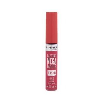 Rimmel London Lasting Mega Matte Liquid Lip Colour 7,4 ml rtěnka pro ženy Fuchsia Flush tekutá rtěnka