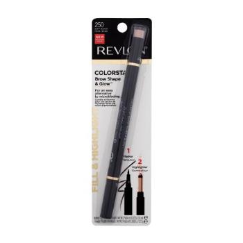 Revlon Colorstay Brow Shape & Glow 0,83 g tužka na obočí pro ženy 250 Soft Black