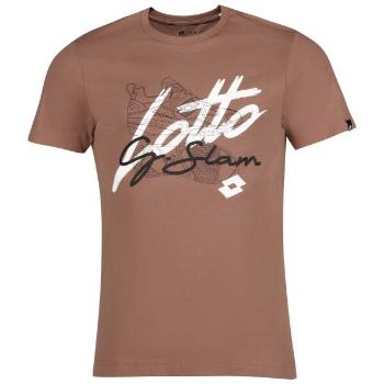 Lotto TEE SLAM Pánské tričko, hnědá, velikost XXL